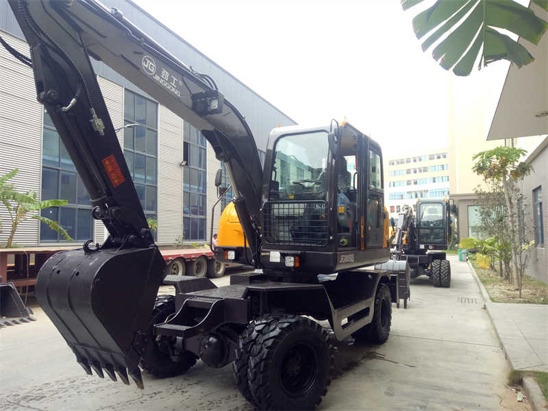 Factory Selling Wheel Digger Bucket excavator Engineering excavation equipment