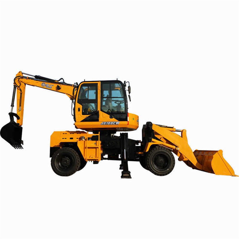 JingGong Ekskavator Backhoe Ekskavator Loader Sekop Mekanik Rekayasa Mesin