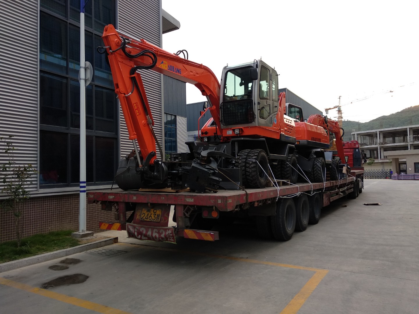 Excavadora forestal con garfio, máquina cosechadora de caña de azúcar, recoge