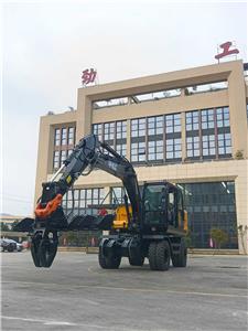 JINGGONG MACAHINE Wheel-Type Sleeper Replacer Railway Excavator Track Renewal