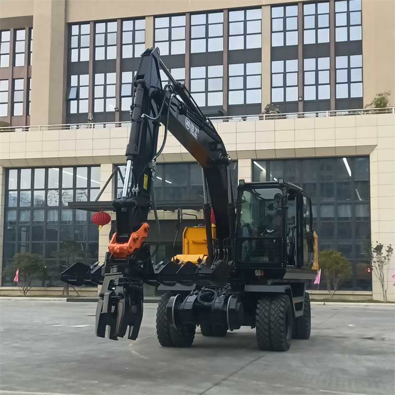 JINGGONG MACAHINE Wheel-Type Sleeper Replacer Railway Excavator Track Renewal