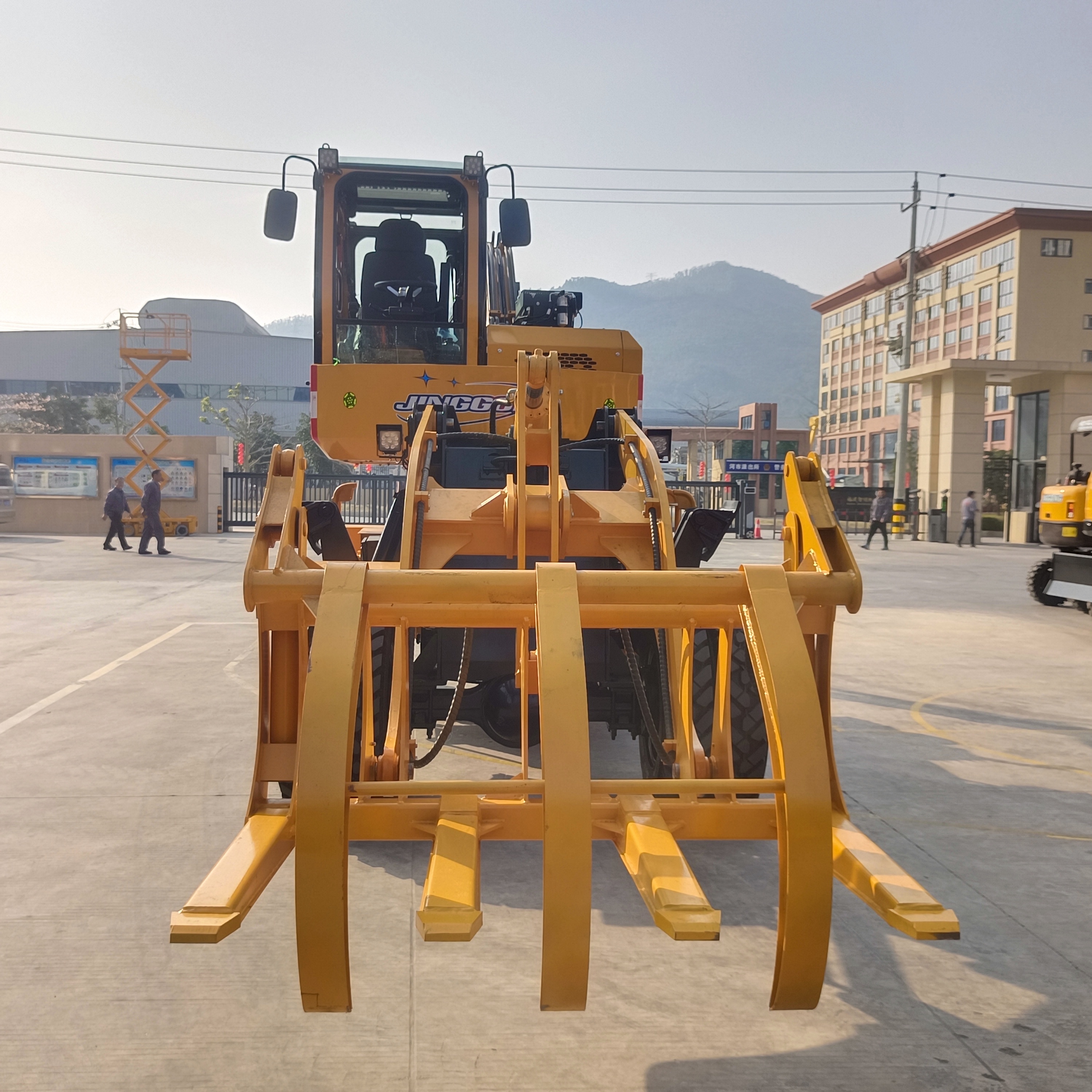 Optimized Design JING GONG Backhoe Loader Bucket Excavator For Sale