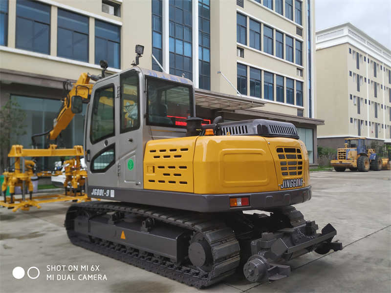 Railway Excavator Railway Tamping Stabilizer Ballast Tamping Maintenance