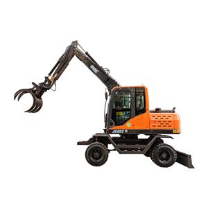 JG90Z Compact Hydraulic Grabber Excavator Multi-Functional Orange Peel Bucket for Urban Construction