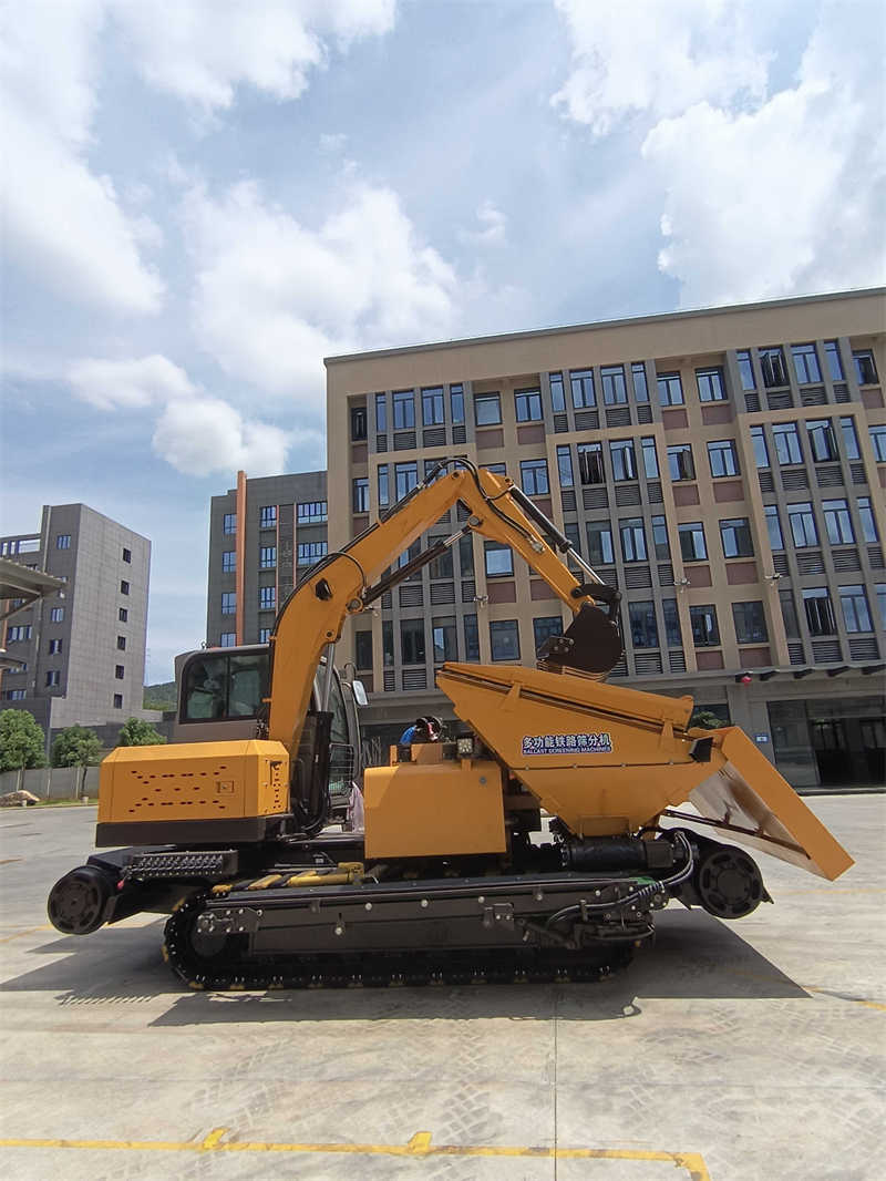 JG100SF Heavy-duty Railway Ballast Screening Bucket - Railway Maintenance Track Cleaning and Screening System
