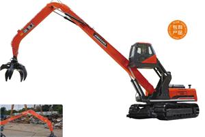 JG230L 360° Rotatable Scrap Metal Grabbing Excavator for Recycling Sites
