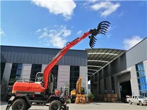 The hydraulic cotton bag grab loader is suitable for tractors and high-altitude operations.