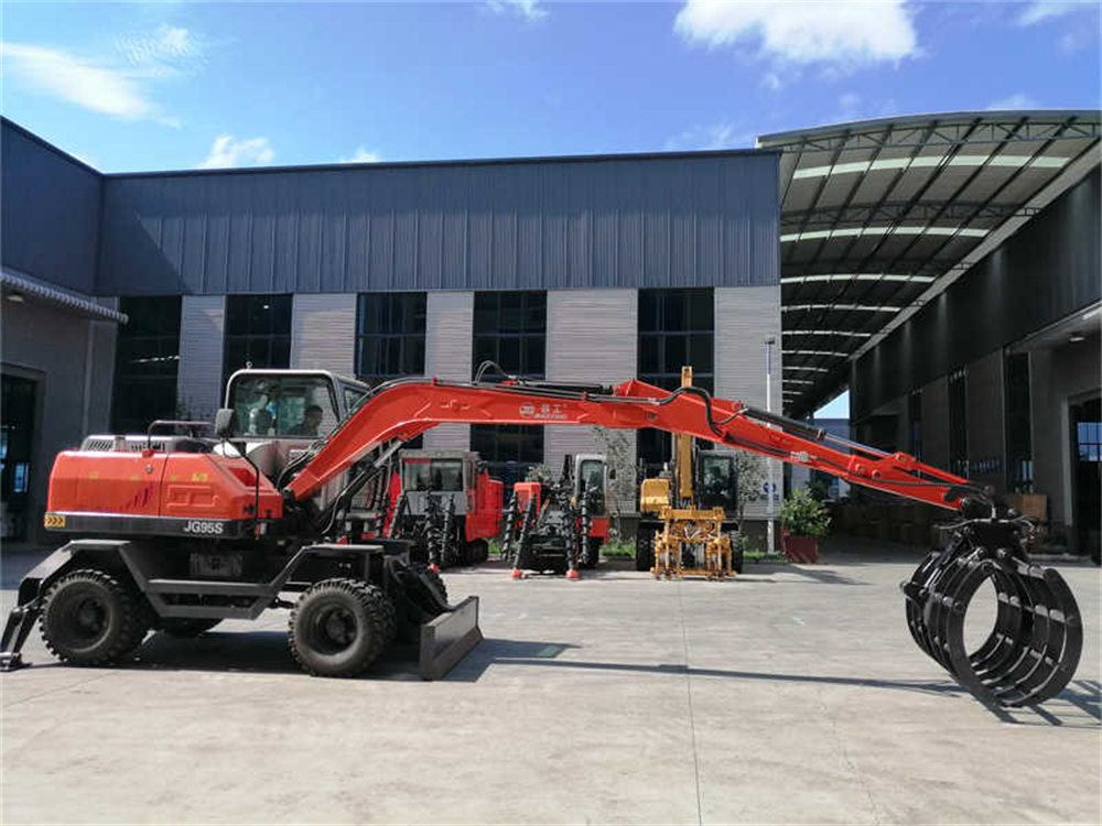 The hydraulic cotton bag grab loader is suitable for tractors and high-altitude operations.