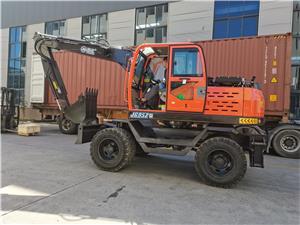 Máy xúc nhỏ gọn đa năng JG95Z - Công cụ đào đất, xúc đất và thiết kế cảnh quan