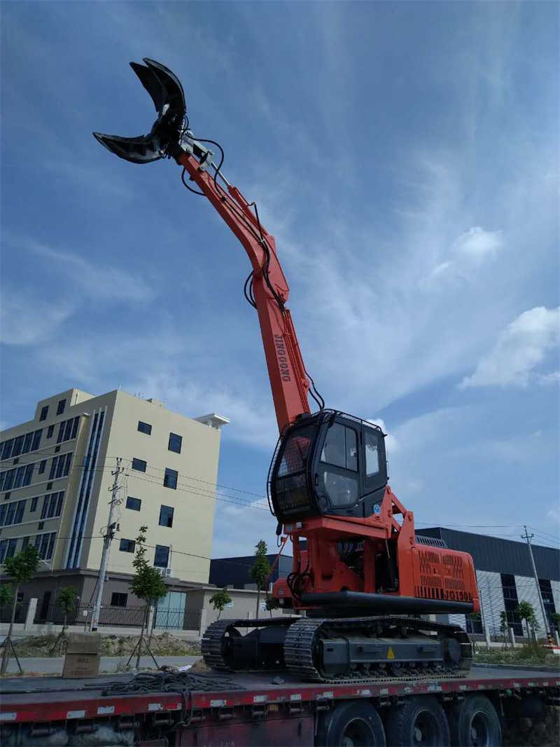 JG150L heavy-duty crawler-type excavator with straight boom and quadrilateral design