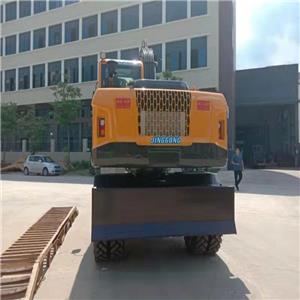 JG125S Wheeled Hydraulic Excavator - Urban Civil Engineering Solution