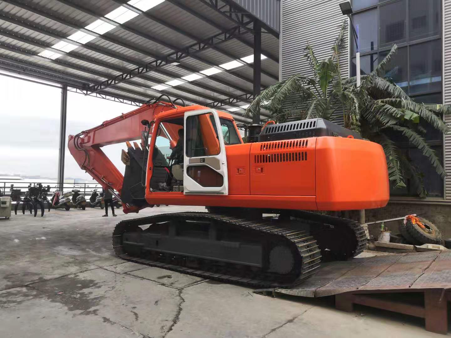 JG230L crawler excavator 3 tons of environmental protection bulldozer foundation project