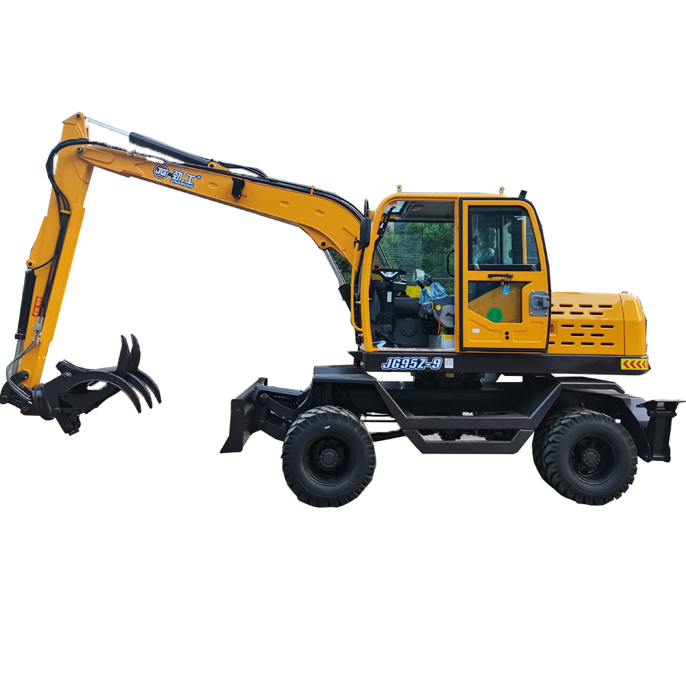 Máy xúc lâm nghiệp JG95Z-9 móc xoay 360° chế biến gỗ nặng