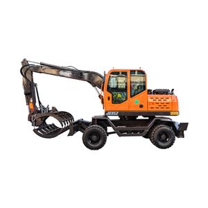 Máy xúc gầu ngoạm bông thủy lực JG95Z làm sạch tại chỗ và thu hồi sinh khối