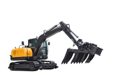 JG150 track maintenance system high-speed rail line sleeper replacement