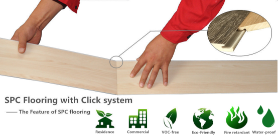UTOP1856 3.2mm SPC Flooring