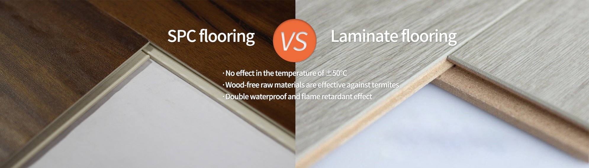 SPC flooring