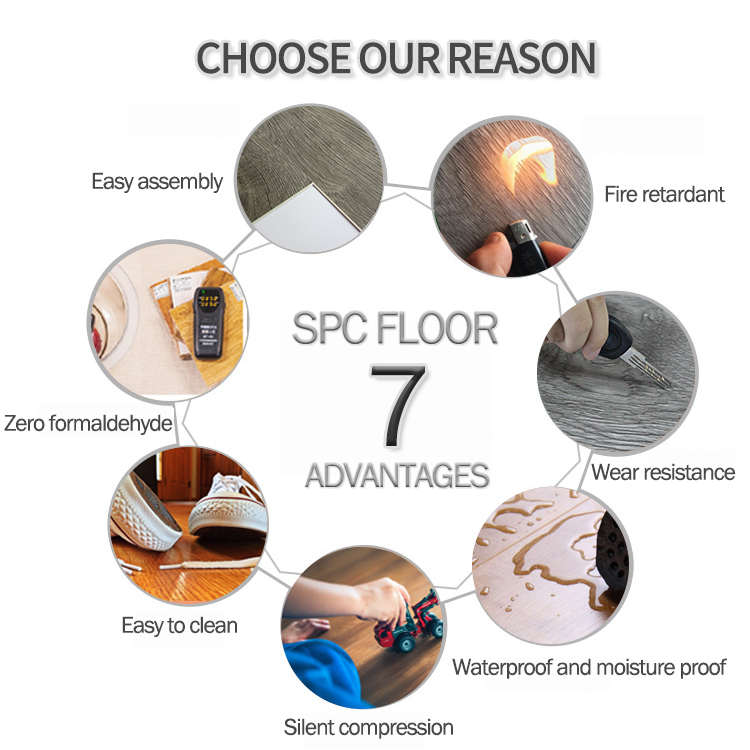 UTOP1810 5.5mm SPC Flooring