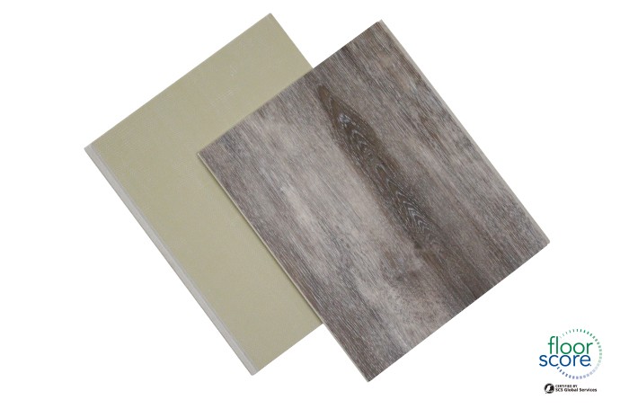 3.2mm Grey Vinyl sheet SPC Click Lock Flooring