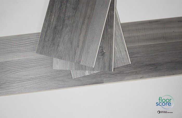 Antibacterial Vinyl Planks 5.0mm SPC Flooring