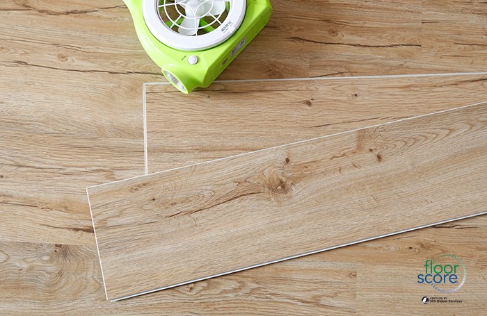 Non-slip Library 5.5mm SPC Rigid Flooring