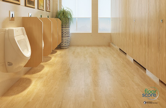 Slip Resilient SPC Flooring for Kindergarten