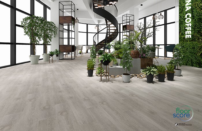 anti-slip spc click flooring