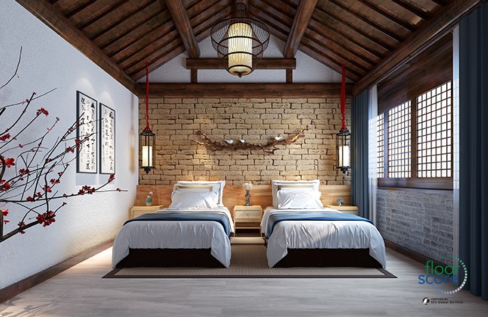 Resilient Vinyl Plank Residential SPC Flooring