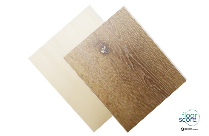 Formaldehyde free click spc flooring