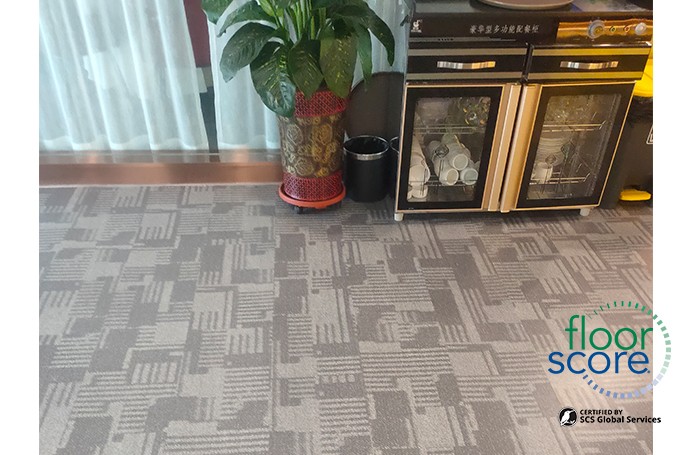 4mm Carpet Design Luxury Vinyl SPC Flooring