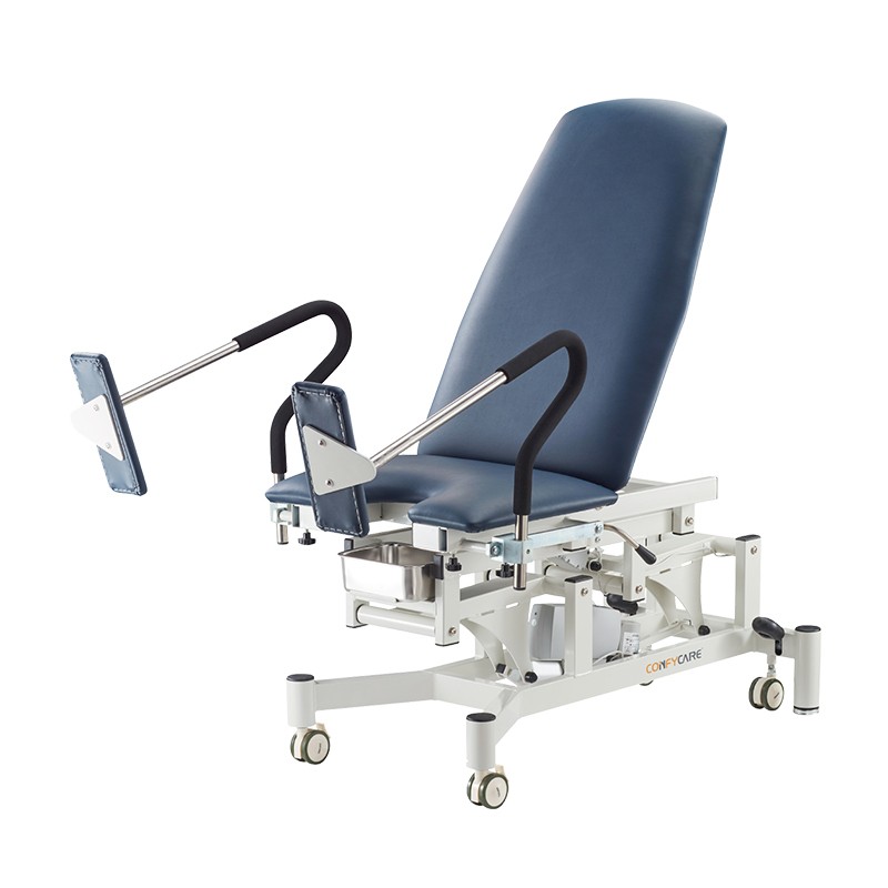Gynaecological examination bed