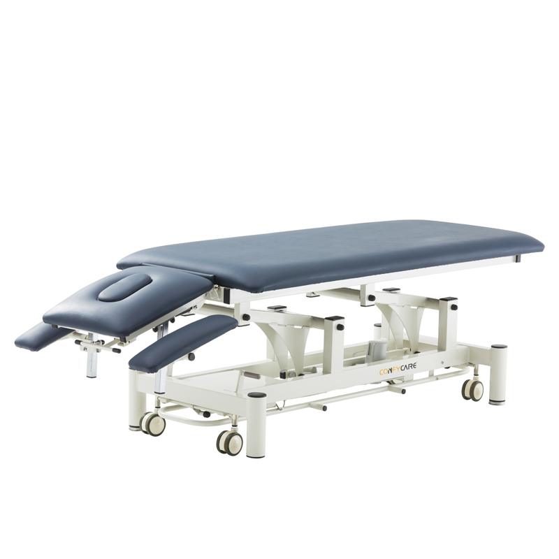 Electric physiotherapy bed
