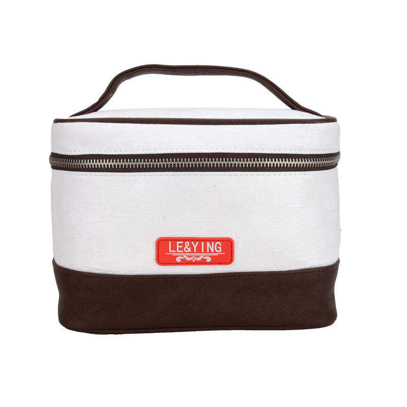Shopperbag Damentasche 2 in 1 mit Kosmetiktasche Damen Handtasche Khaki