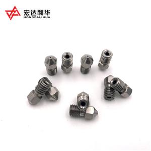 Industrial Tungsten Carbide 3D Printer Nozzles With HRA45-55 For Sale