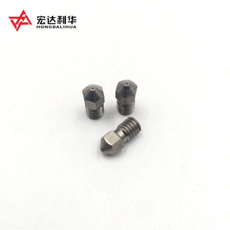 Professional Tungsten Carbide 3D Printer Extruder Nozzle with various size
