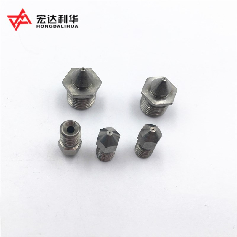 Tungsten Carbide 3D Printing Nozzle with 0.4/0.5/0.6mm
