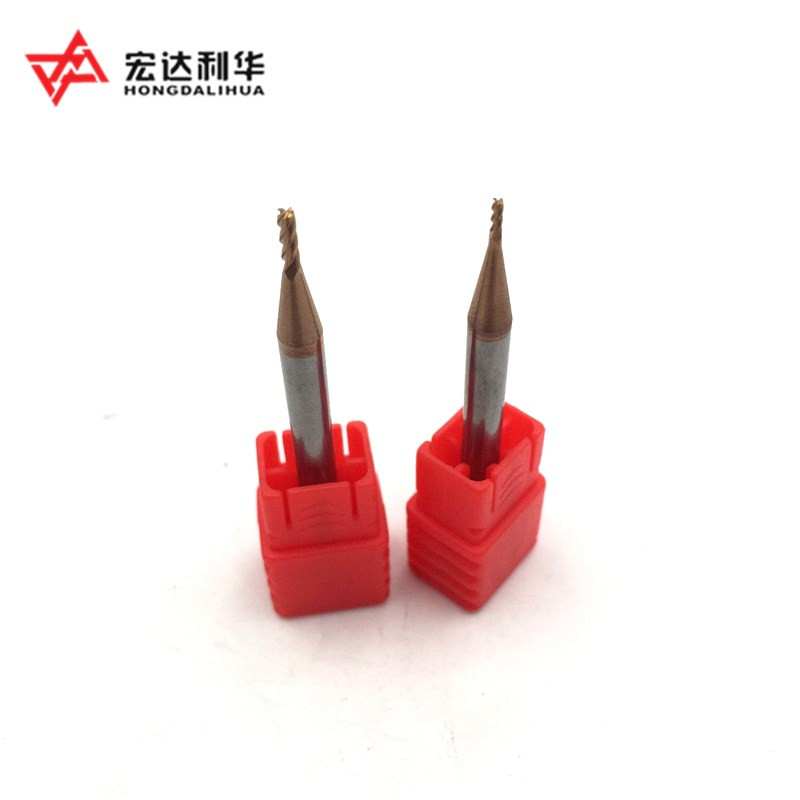 2/3/4 Flutes Slotting Carbide End Mill For Hardness Material Cutting