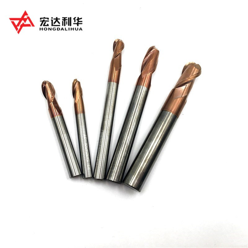 Zhuzhou Fabrik HRC60 Hartmetall Schaftfräser Hartmetall Schneidwerkzeuge