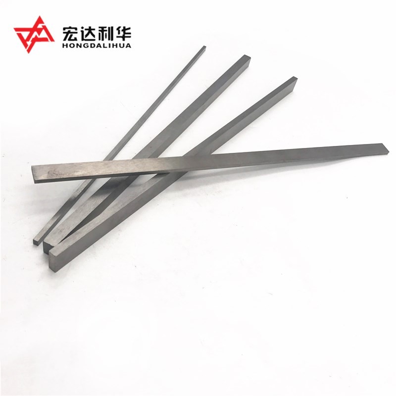 YG6 YG8 Cemented Carbide Flat Rods With Polished For Cutting