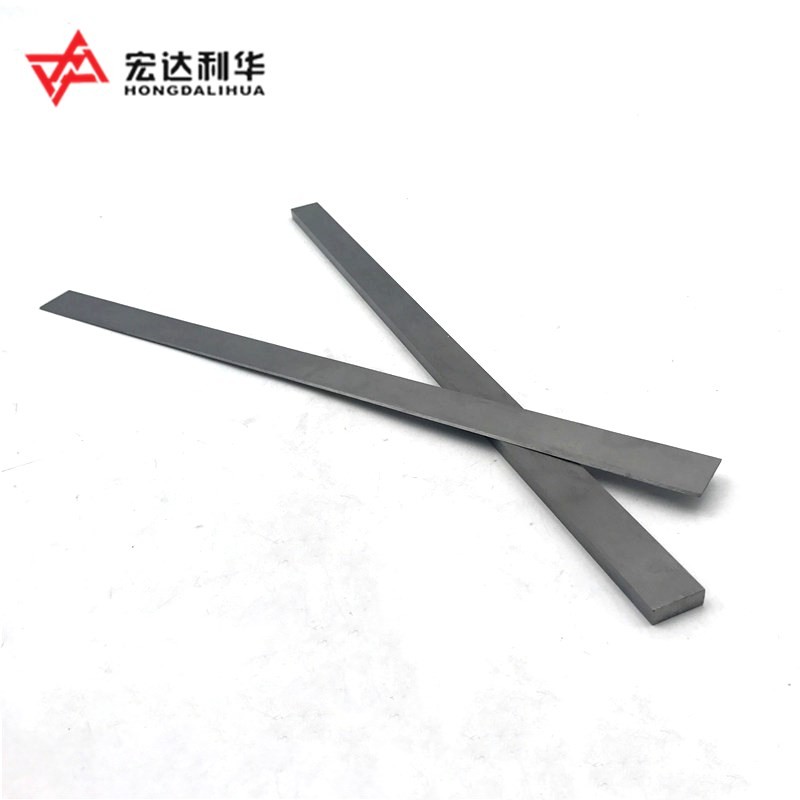 YG6 YG8 Cemented Carbide Flat Rods With Polished For Cutting