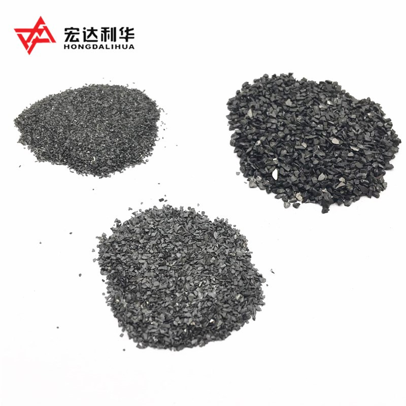 Well-resistance Crushed Carbide Grits For Welding With Different Size