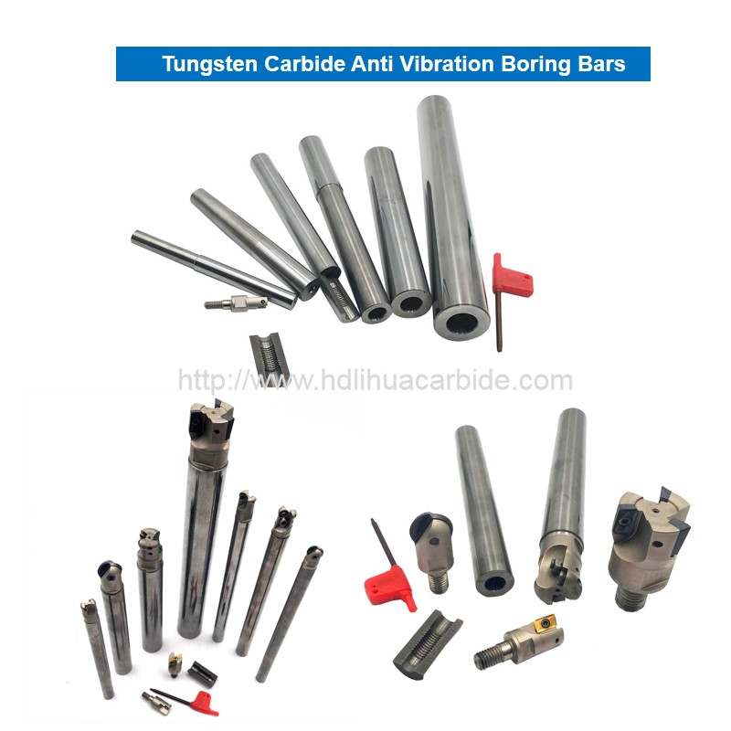 Tungsten Alloy Extensions With Milling Cutter Modular
