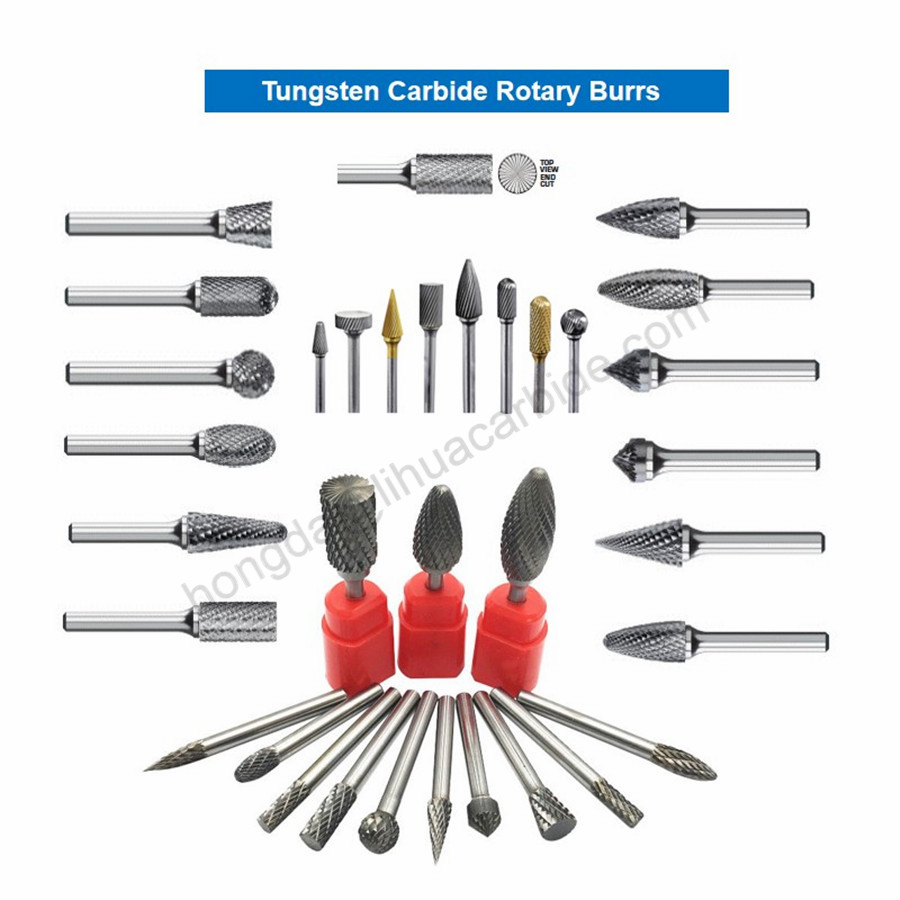  Carbide Rotary Burr Deburring Tools Customized