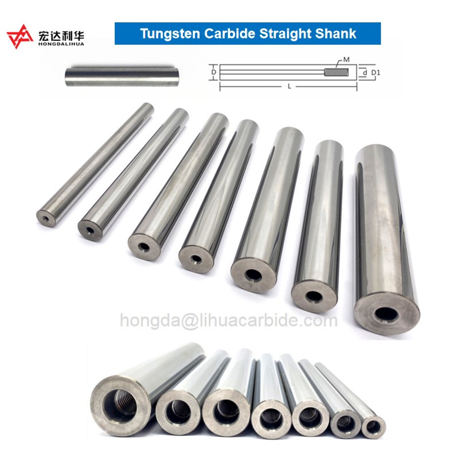 Carbide Extension Shanks With Screw Threaded For Milling Machines