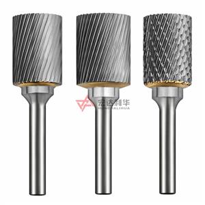 SA-1 SA-3 Solid double cutter burrs cylinderical shape 1/4'' 3/8'' burrs with set