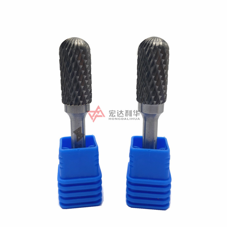 High Hardness Carbide Rotary Burrs C Type Cylinderical ball nose burrs For Machine Tools