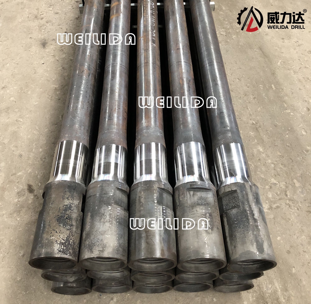 Friction welding drill pipe
