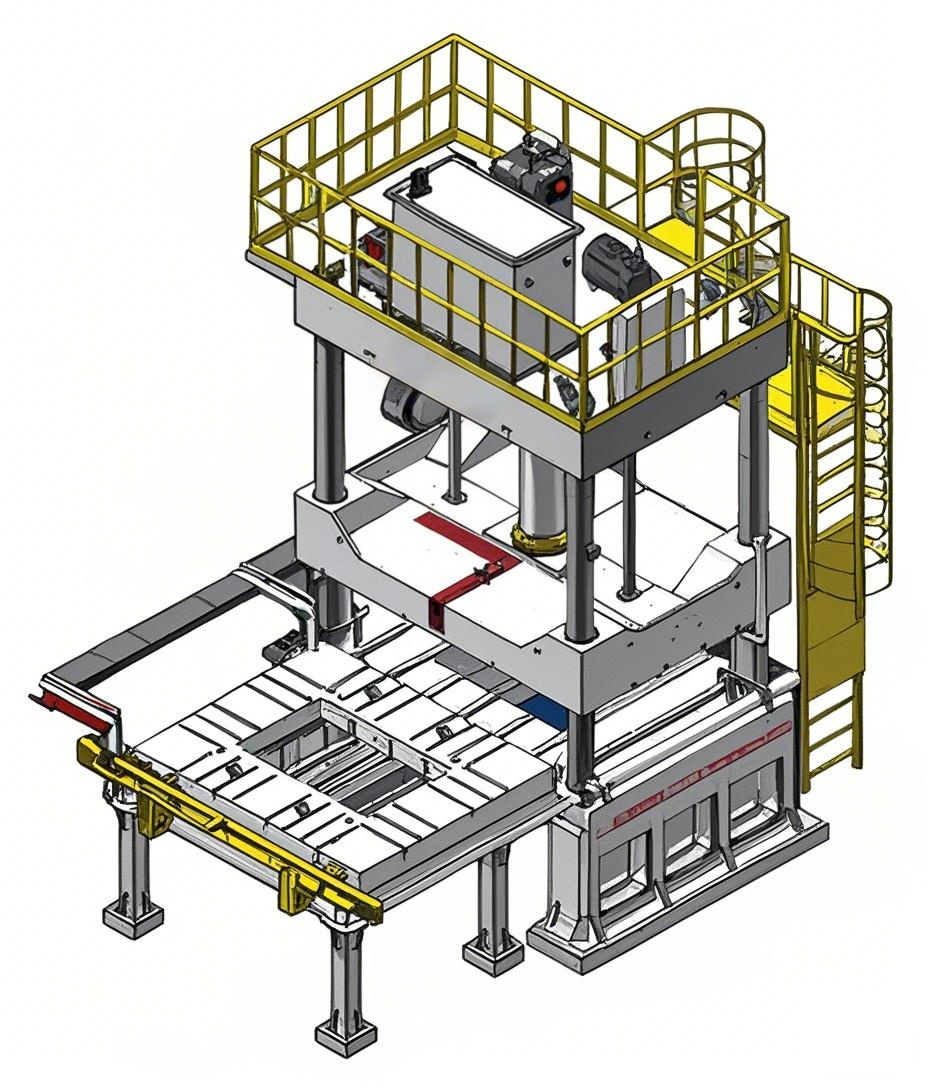 300Ton Class Hydraulic Trim Press Machine