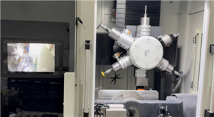 Automatic deburring machine