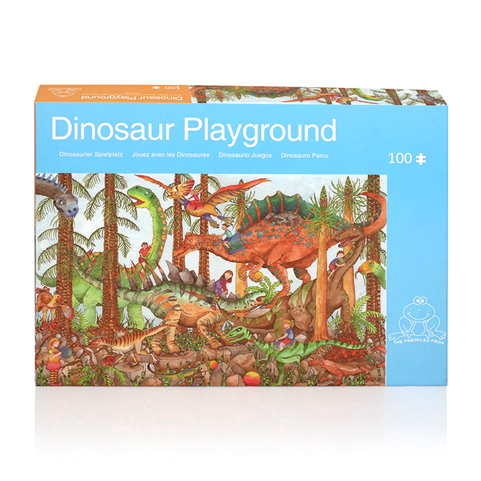 Custom Jigsaw Toys Paper Dinosaur Puzzle for Kids